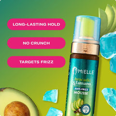 Avocado & Tamanu Anti-Frizz Mousse